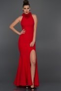 Long Red Evening Dress ABU340