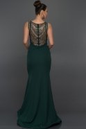 Long Emerald Green Evening Dress S4354