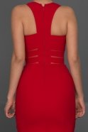 Short Red Evening Dress L8001