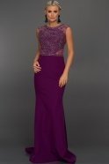 Long Purple Evening Dress AN2410