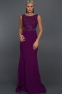 Long Purple Evening Dress AN2476
