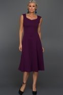 Short Purple Evening Dress AR36873