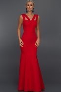 Long Red Evening Dress ST4021