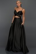 Long Black Evening Dress ABU131