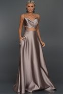 Long Mink Evening Dress ABU131