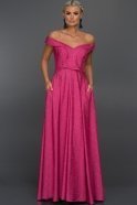 Long Fuchsia Evening Dress ST9232