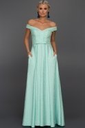 Long Mint Evening Dress ST9232