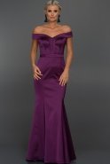 Long Purple Evening Dress ST9258