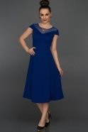 Short Sax Blue Evening Dress AR36658