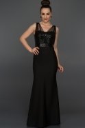 Long Black Evening Dress AR36947