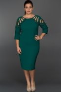 Short Green Plus Size Dress BC8666