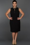 Short Black Plus Size Dress N98514