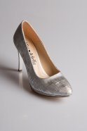 Silver Malta Evening Shoes ADF2017