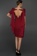 Short Burgundy Evening Dress ALY7455