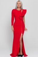 Long Red Evening Dress JM22861