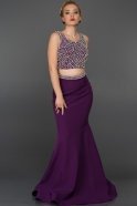 Long Purple Evening Dress AN2412