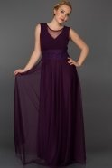 Long Purple Evening Dress AR36824