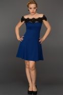 Short Sax Blue Evening Dress AR36827