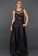 Long Black Evening Dress AR36940