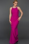 Long Fuchsia Evening Dress AR36942