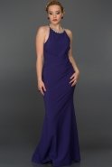 Long Purple Evening Dress AR36942