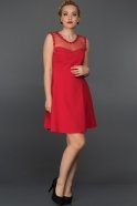 Short Red Evening Dress AR36949