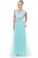 Long Turquoise Evening Dress AN2350