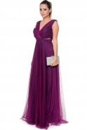 Purple Evening Dress C7188