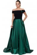 Long Emerald Green Evening Dress GG6824