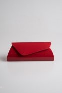 Red Patent Leather Portfolio Bags V455-01