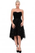 Short Black Evening Dress NZ8430
