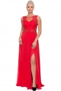 Long Red Prom Dress S3958