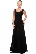 Long Black Evening Dress T2661