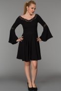 Short Black Evening Dress SS20840