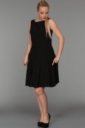 Short Black Evening Dress ABK127