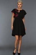 Short Black Evening Dress SS20857