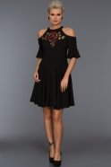 Short Black Evening Dress SS20882