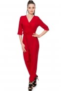Red Jumpsuit A7489
