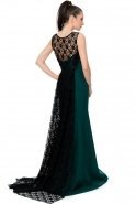Long Emerald Green Evening Dress C7205