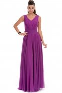 Long Light Purple Evening Dress J1054