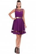 Short Purple Night Dresses N98387
