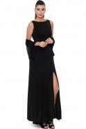 Long Black Evening Dress ALY6054