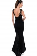 Long Black Evening Dress ALY6304
