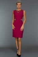 Short Fuchsia Evening Dress N98513