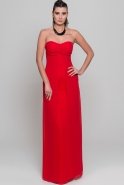 Long Red Prom Dress C3279