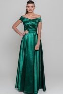 Long Emerald Green Evening Dress ABU246