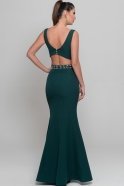 Long Emerald Green Evening Dress S4370