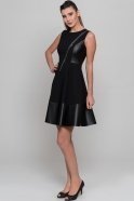 Short Black Coctail Dress T2793