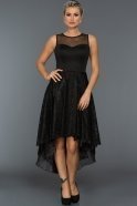 Short Black Evening Dress DS214