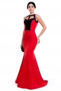 Long Red Evening Dress C3183
